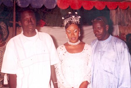 me au mariage d'1 oncle à Saly